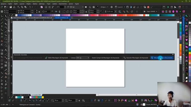 Macro ID Card Winzard CorelDRAW 2017 Importa Jpgs em Lote смотреть онлайн