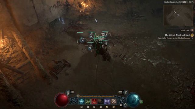 Search for Oyuun in the Market Square Diablo 4 смотреть онлайн
