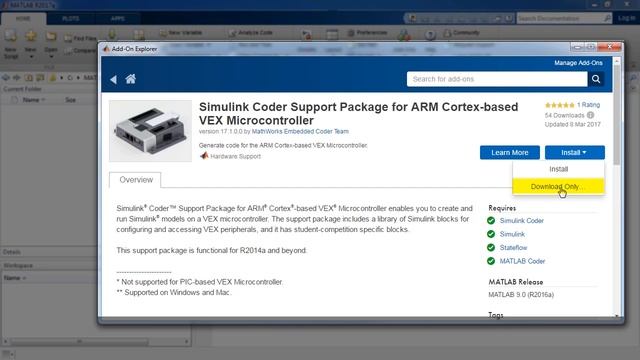 Installing Hardware Support Packages for MATLAB and Simulink смотреть онлайн