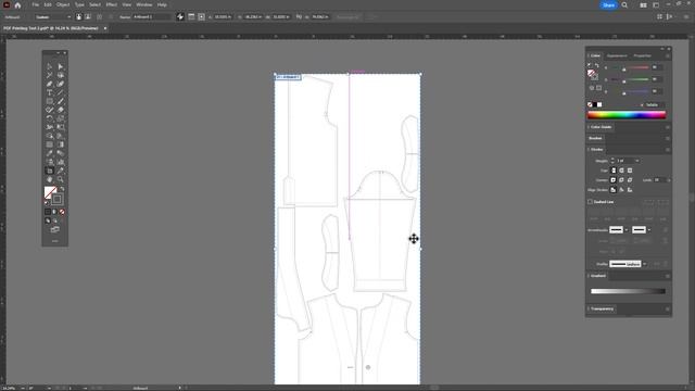 How To Print PDF Patterns At Home, Export PDF from CLO 3D- Tile Print смотреть онлайн