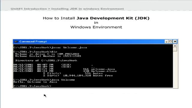 How to Install Java Development Kit in Windows | Java Tutorial for Beginners смотреть онлайн