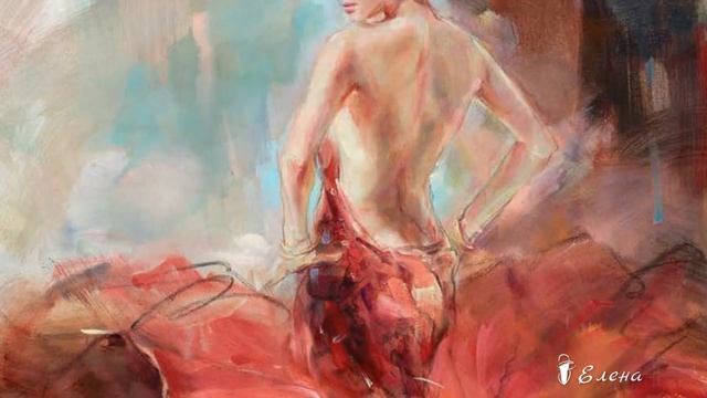 Художник Анна Разумовская Женщина счастлива, когда живет танцуя ... Музыка Сергея Аверьянова смотреть онлайн