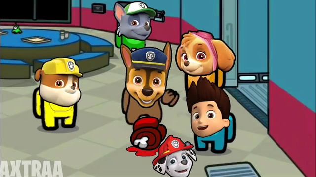 (PAW Patrol) Among Us distraction dance animation смотреть онлайн