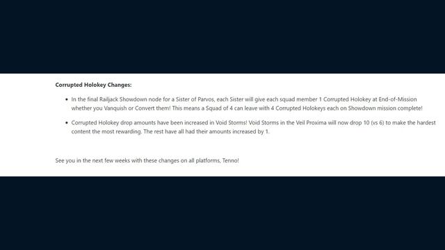 Void Storm Reward Changes, Corrupted Holokeys and Tenet Melee with Warframe Update 30.5 смотреть онлайн
