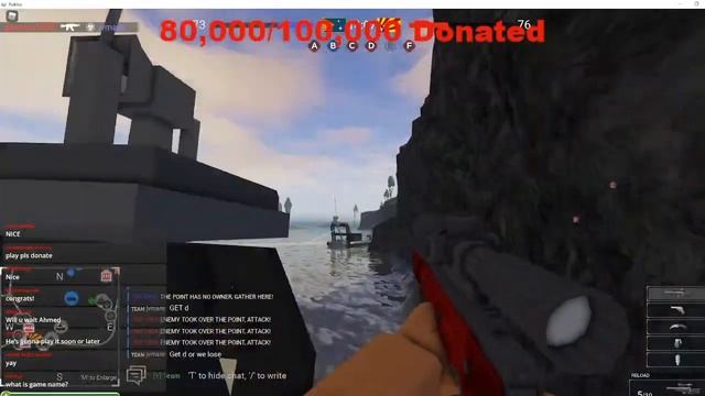 Donate Pls Roblox (Donating 100,000+ Robux) смотреть онлайн