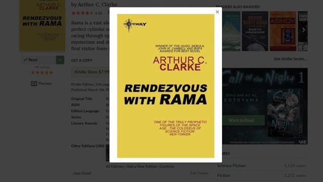 Rendezvous with Rama by Arthur C. Clarke - Book Talk смотреть онлайн