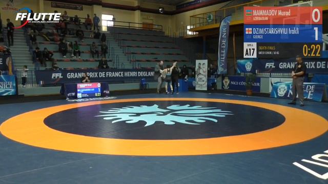 1/8 final GR - 60 kg: Murad Məmmədov (AZE) - İrakli Cimistarişvili (GEO) смотреть онлайн