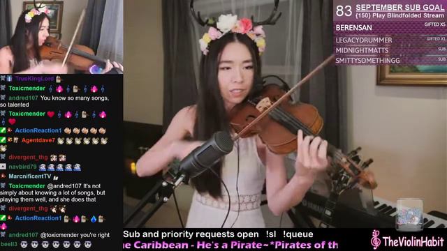 Pirates of the Caribbean: He's A Pirate (Violin Cover) смотреть онлайн