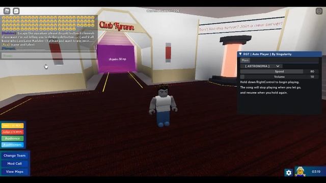ROBLOX Talent Show piano auto player! смотреть онлайн
