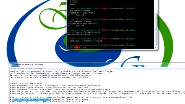 Formation Git/Github Module 5 смотреть онлайн