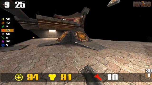 Quake 3 CPMA: Q3DM17 trick смотреть онлайн