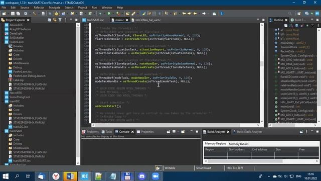 24 ЧАСА РАБОТЫ ЧЕЛЛЕНДЖ. (пишу программу для STM32) смотреть онлайн