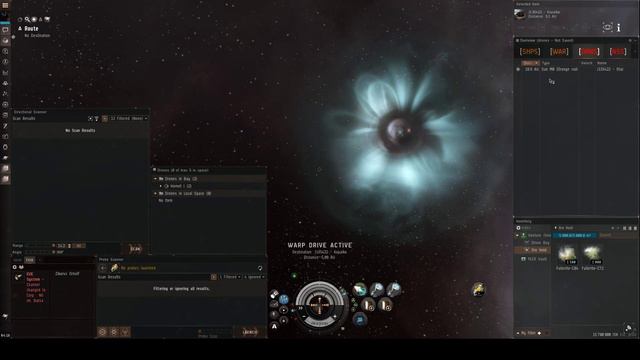 EvE Online Копаем газ в сеседке. Цикл передач "Быстро скрабил и ушел, называется вормхол" смотреть онлайн
