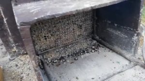 Печь на гранулах из шелухи подсолнуха