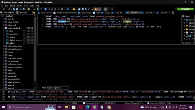 Data Base Task 28 | Use MAX SQL Functions and INNER JOIN | 1st Year | Java Institute смотреть онлайн