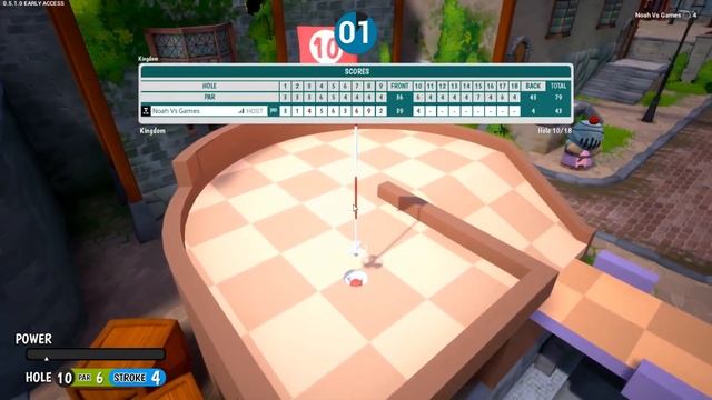 Tower Unite Mini Golf - NEW MAP: Kingdom - First Playthrough and Reaction смотреть онлайн