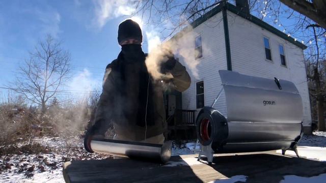 Solar Oven in Polar Vortex | GoSun смотреть онлайн