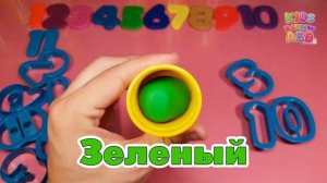 Цифры от 1234567891011121314151617181920 из Пластилина | Учим Цвета и Считать для Детей