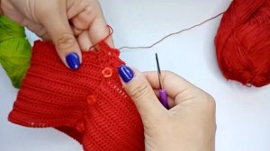 Летний сарафан крючком Арбузик / Сарафан для девочки крючком / Подробный Мастер-класс