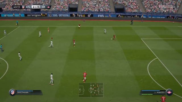 ИГАЕМ В FIFA КОМАНДЫ | ATL VS SM ЖЕСТЬ !! смотреть онлайн