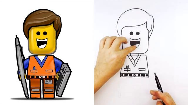 Как нарисовать Эммет | Emmet? #18РГ смотреть онлайн