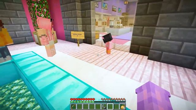 My DAUGHTER Made A SECRET Minecraft House!