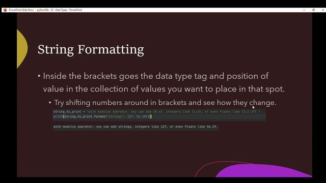 python00b: A Journey to Learning Python - Episode 3 - Data Types and our first assignment! смотреть онлайн
