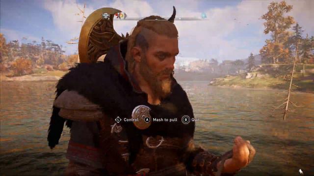 Assassin's Creed Valhalla - Fishing For Big Fish! Easy Money! смотреть онлайн