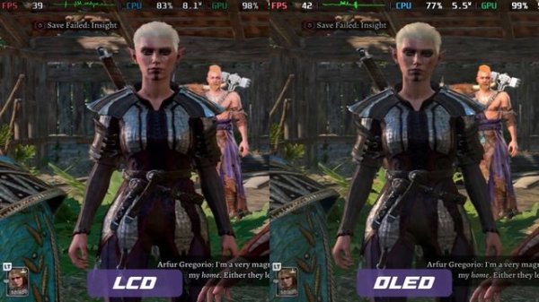 Steam Deck OLED vs LCD Performance - 5 AAA Games tested