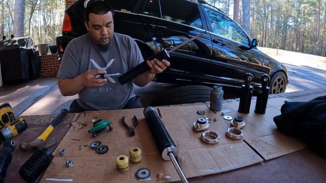 Rear Shock Upgrade! | BCracing shocks | E46 wagon Budget build смотреть онлайн