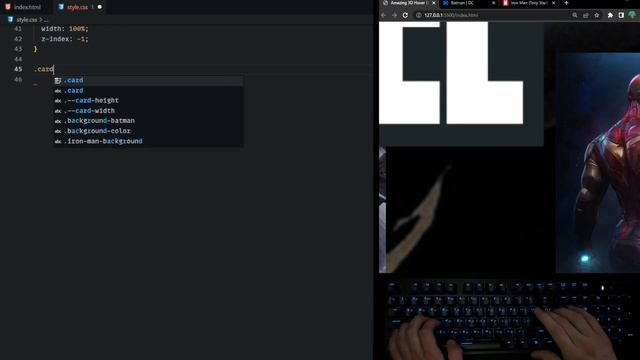 The Best 3D Hover Animation Using Native CSS - ASMR Programming смотреть онлайн