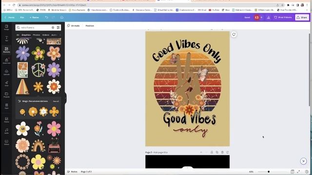 How to make a Graphic T-Shirt using Canva & bring your designs to life! Easy steps Start to Finish! смотреть онлайн