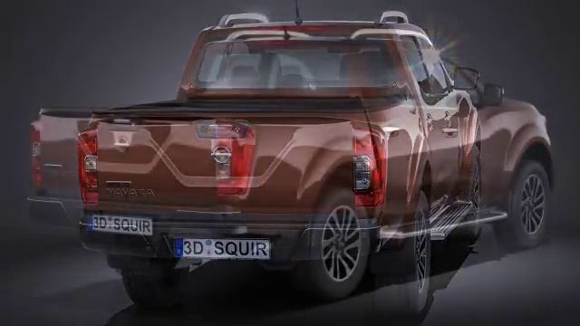 3D Model Nissan NP300 Navara Double Cab 2016 at 3DExport.com смотреть онлайн
