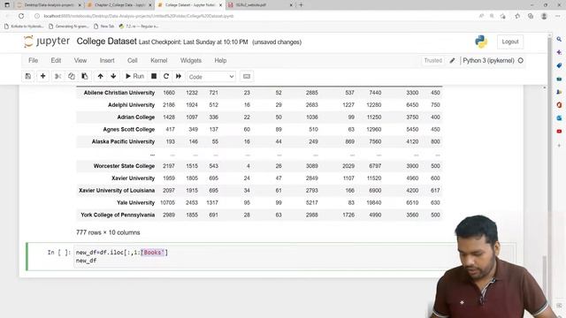 Explore College Data in Python| Applied exercise solution from chapter2 ISLR #pandas,#seabon,#numpy смотреть онлайн