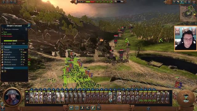 Bretonnia vs Legion Cienia Obrona Miasta Szlachetna porażka czy aby na pewno? Total War Warhammer 3 смотреть онлайн