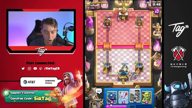 I AM 160 IN THE WORLD with the EASIEST DECK IN CLASH ROYALE! 🏆 смотреть онлайн