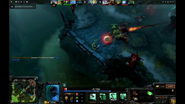 DOTA 2: Озвучание русского Tidehunter'a смотреть онлайн
