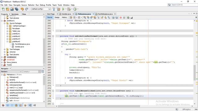 Membuat CRUD Menggunakan Java Programming (Part 2) - Edit (Update) Data смотреть онлайн