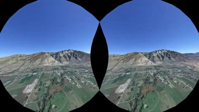 Google Earth VR Recorded With VRCapture (HTC Vive), Watch With Cardboard (Virtual Reality)