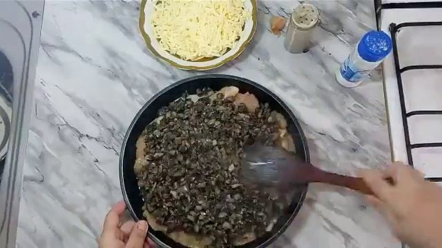 Как сделать грибной жульен/How to make a julien смотреть онлайн