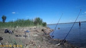 Рыбалка на озере Буйвола  г. Будённовск Ставропольский край.   Май 2023г.