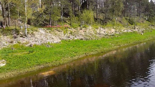 Сегодня на берегу реки ,,Огре". смотреть онлайн