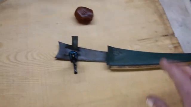 Филейный нож ручной работы 