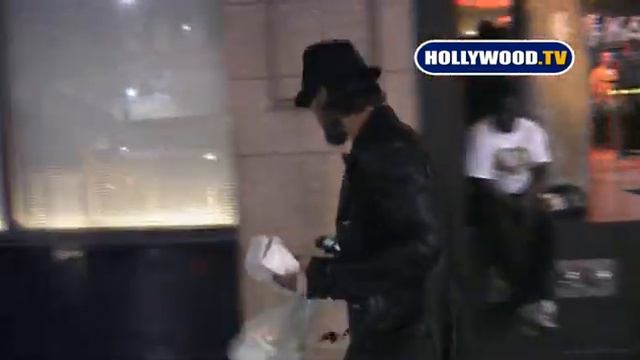 Dave Navarro Leaves Katsuya Saturday Night смотреть онлайн