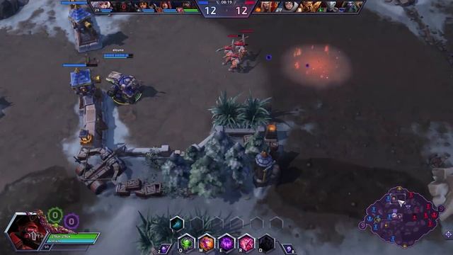 Heroes of the storm/Герои шторма. Pro gaming. Стуков. Heal билд. смотреть онлайн