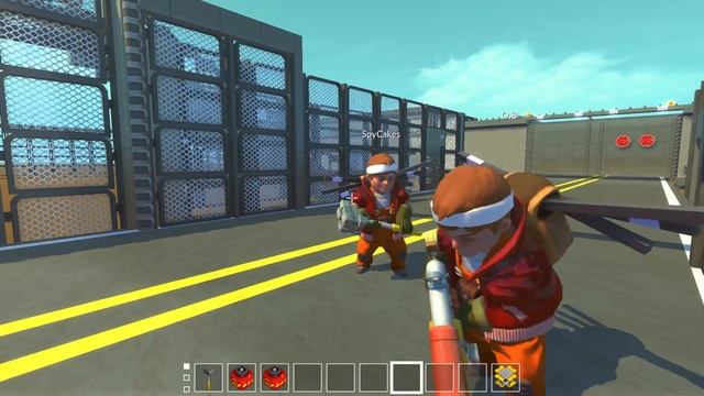 PRISON ESCAPE HIDE & SEEK! - Scrap Mechanic Multiplayer Gameplay - Cops VS Robbers Jailbreak смотреть онлайн