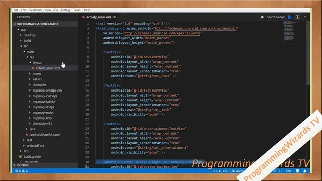 Android S11E3 - BottomNavigationView Tutorial смотреть онлайн