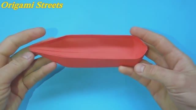 Оригами ЛОДКА из бумаги. Как сделать лодку из бумаги.mp4 смотреть онлайн