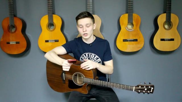 Как настроить гитару - Урок гитары для начинающих #6 смотреть онлайн