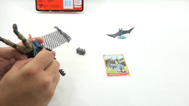 Jurassic Park Action Figures Alan Grant & Robert Muldoon With Dinosaurs смотреть онлайн